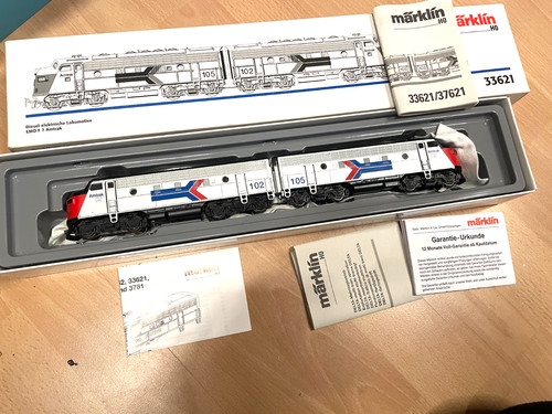 Märklin diesel 7 amtrak - mÄrklin, ho